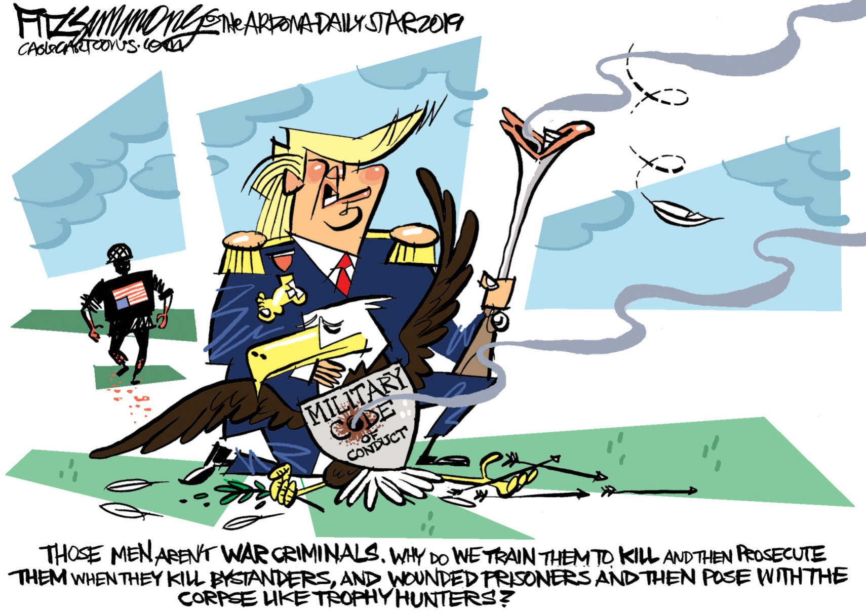 Daily Fitz Cartoon: Criminal